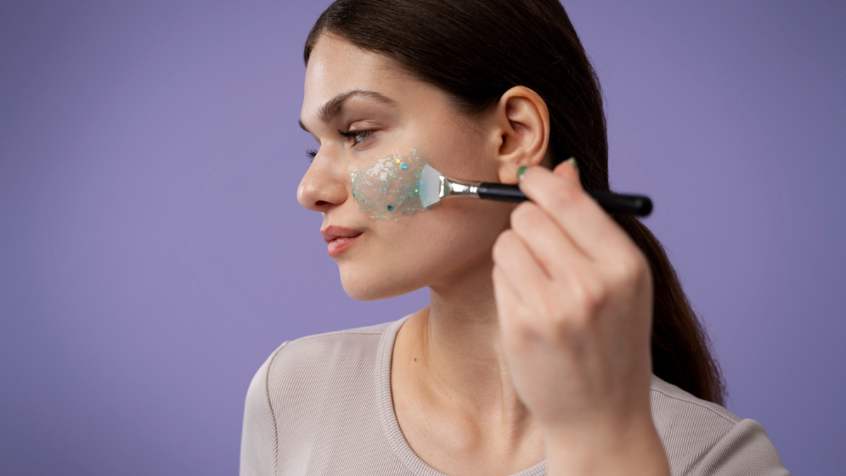 glass skin trend 2026 showing clear radiant and hydrated face