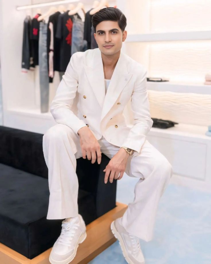 Shubman Gill modern fashion trends