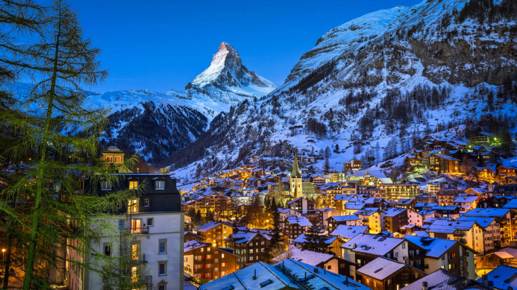 Virgo scenic peace in Switzerland
