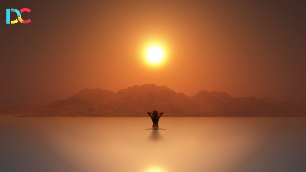 Person using AI meditation app for conscious living and mental wellness