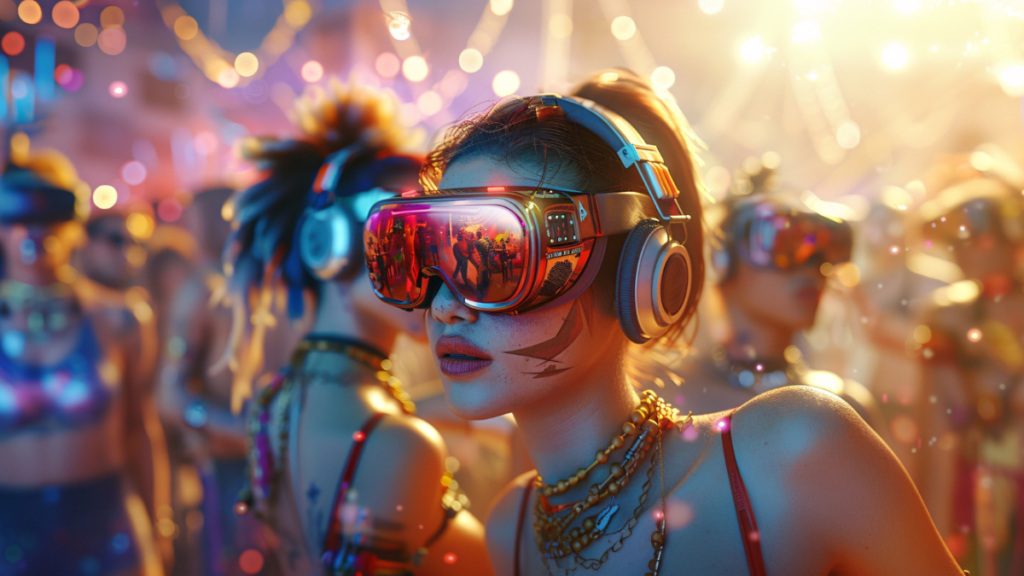 Artificial intelligence-powered influencer concept