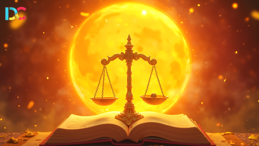 Socially powerful Libra personality networking effortlessly in a stylish environment