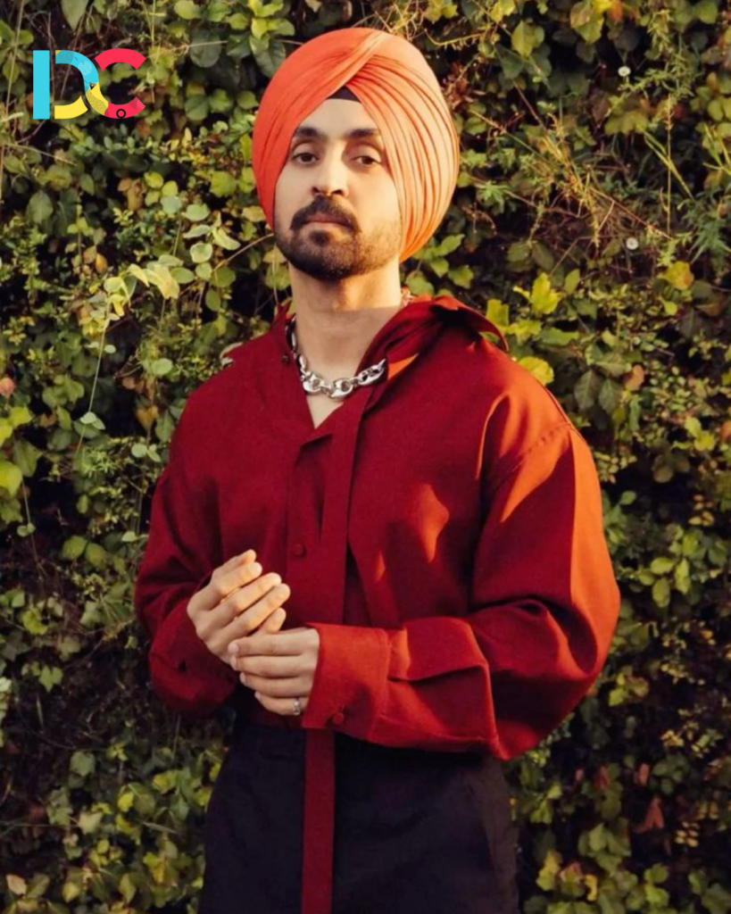 Diljit Dosanjh blending Punjabi culture with luxury fashion.