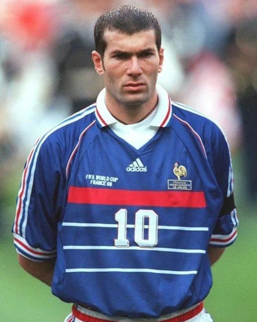France 1998 blue World Cup-winning football jersey